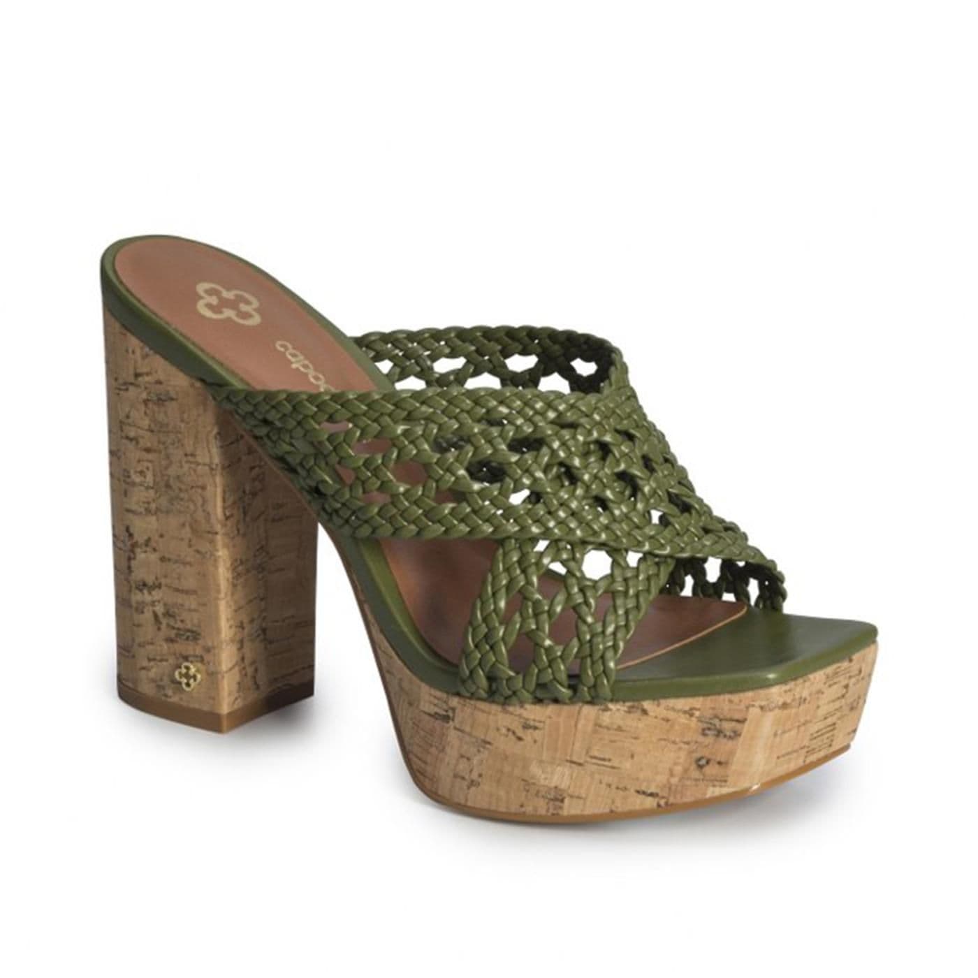 4017146-3 SANDALIA TACON oliva image.