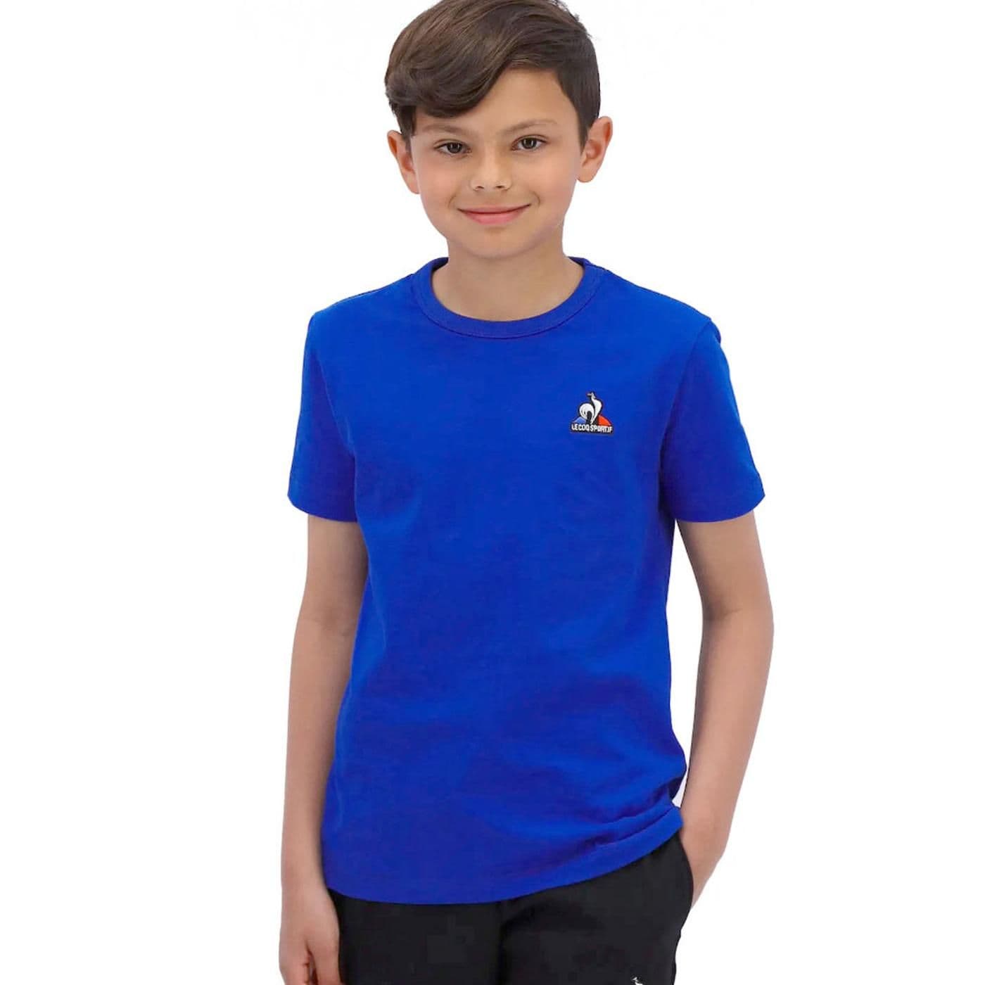 ESS Tee SS N°2 enfant bleu electro image.