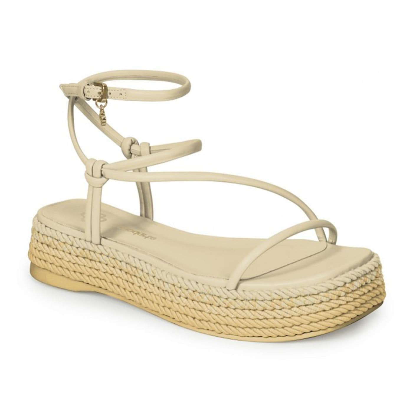 4017015-3 SANDALIA PLATAFORMA latte image.