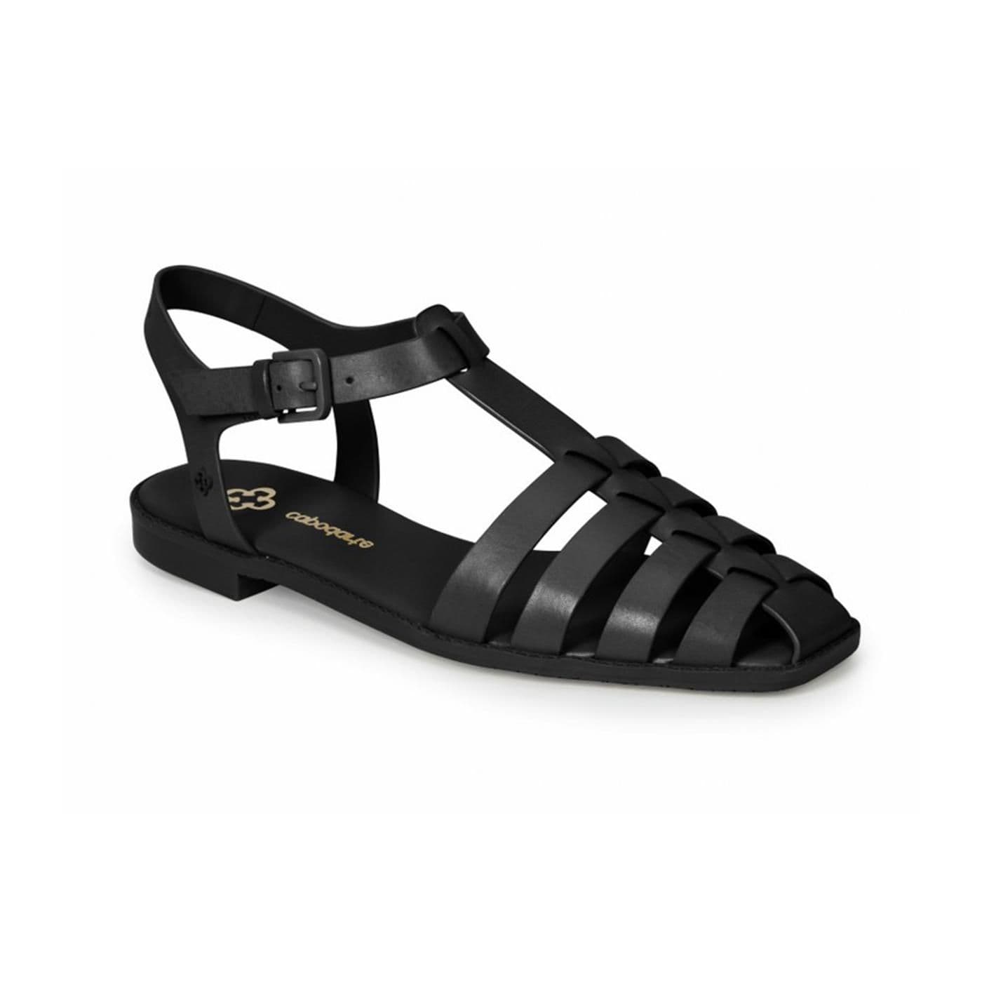 4017139-6 SANDALIA BAJA preto image.