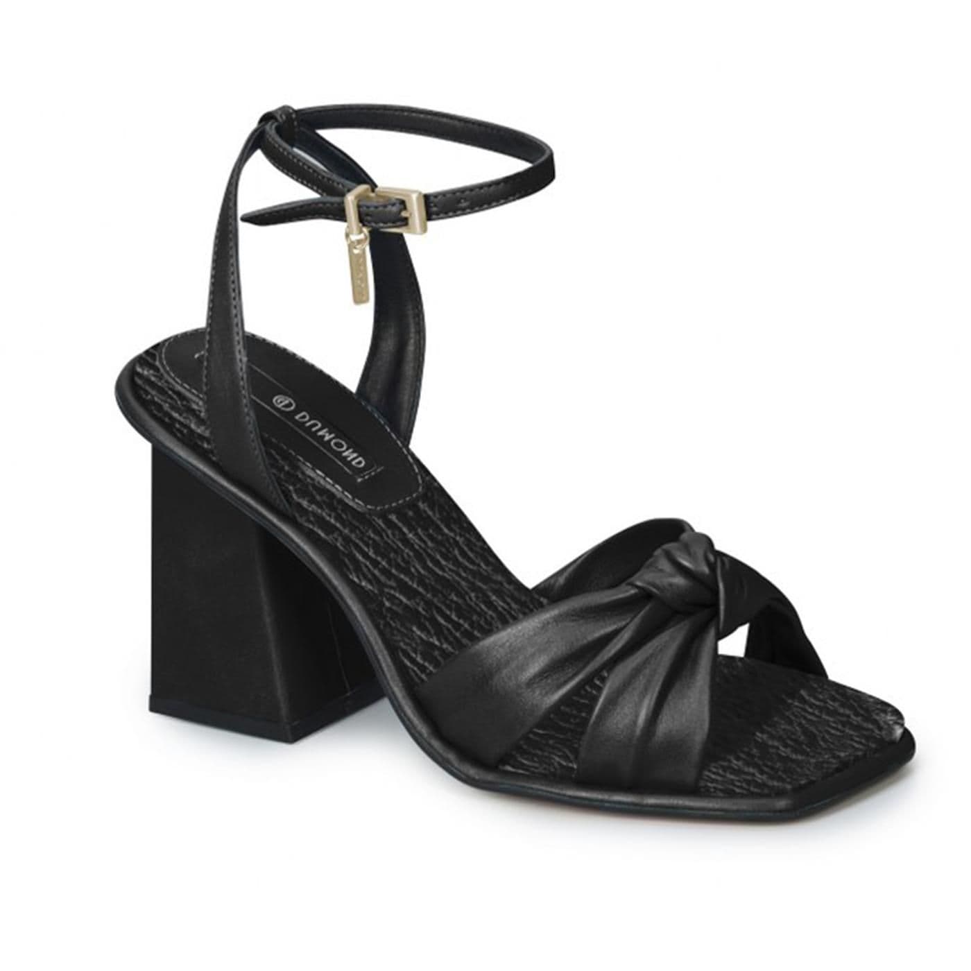 4118075-7 SANDALIA TACON preto image.