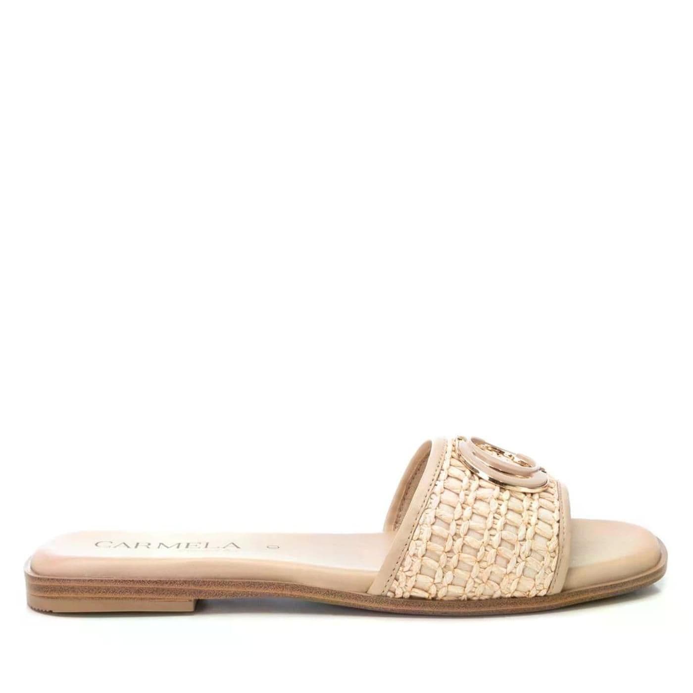 SANDALIA PIEL 162193 beige image.