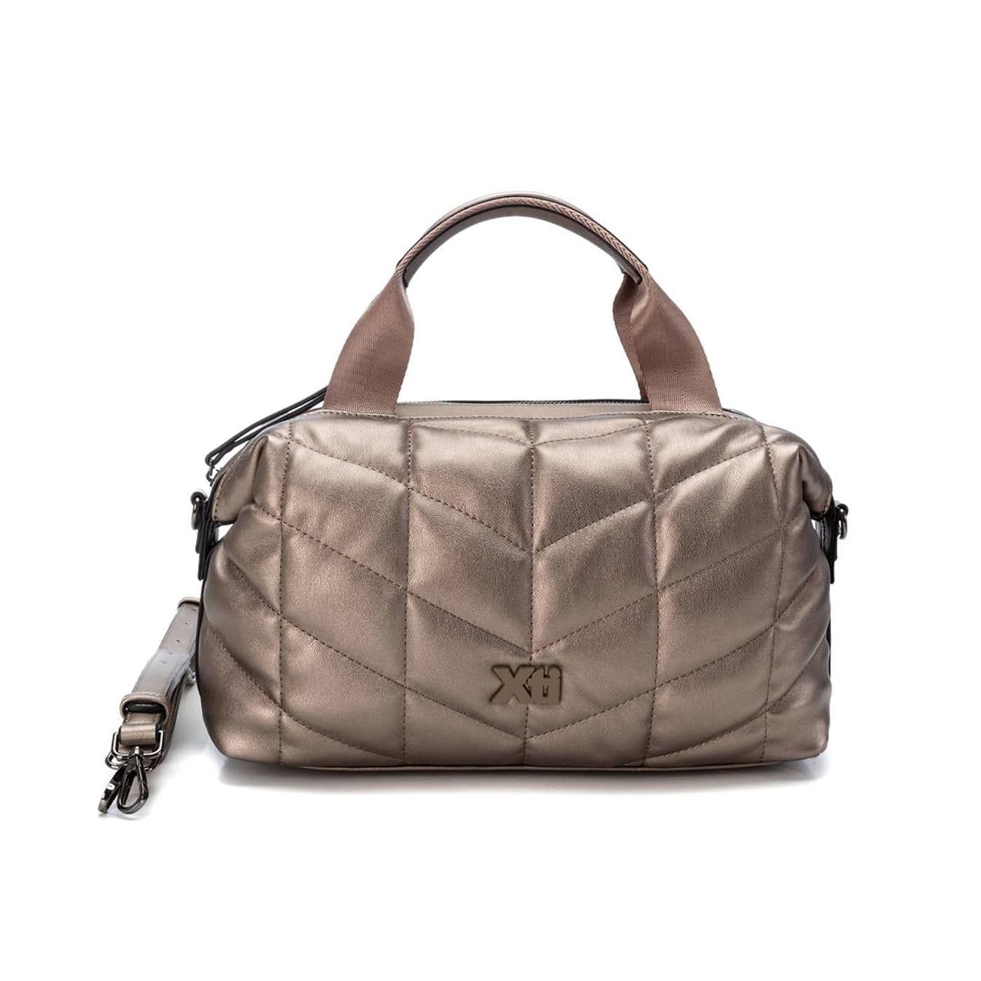 184231 BOLSO SEÑORA BOWLING 18X33X12 bronce image.