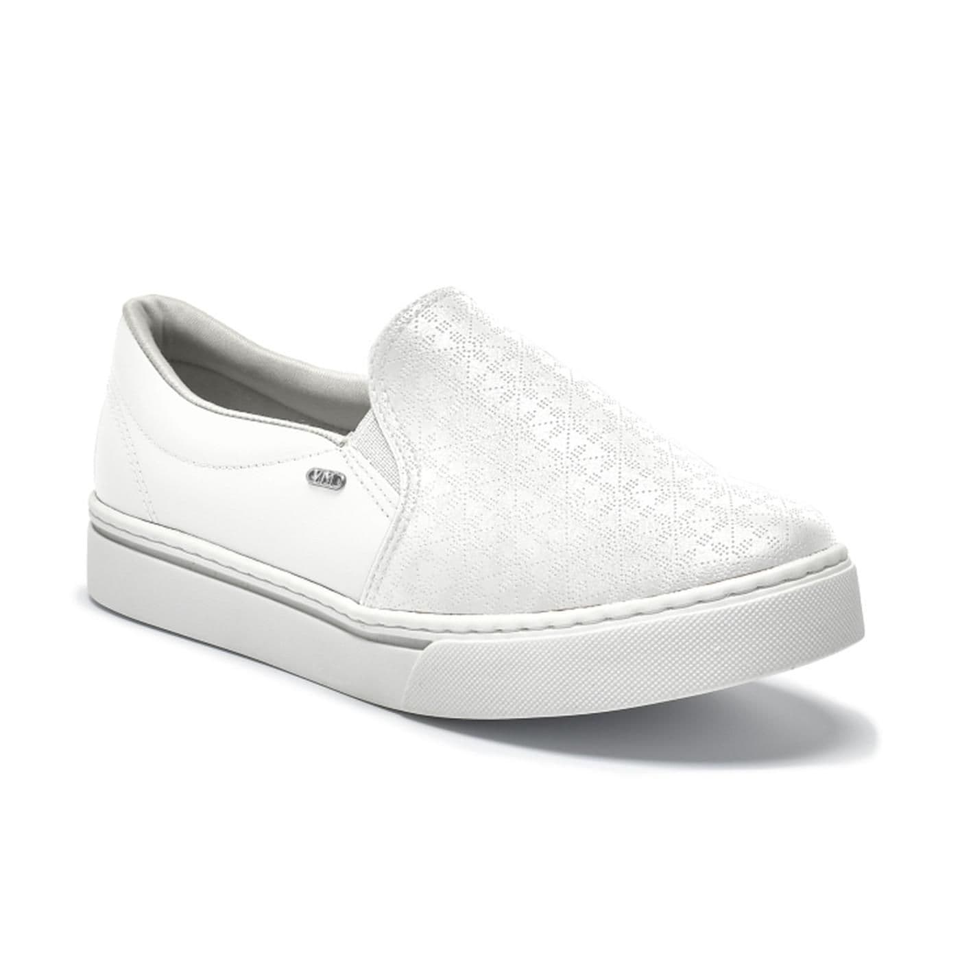 tenis casual 016-023-01 branco/branco image.