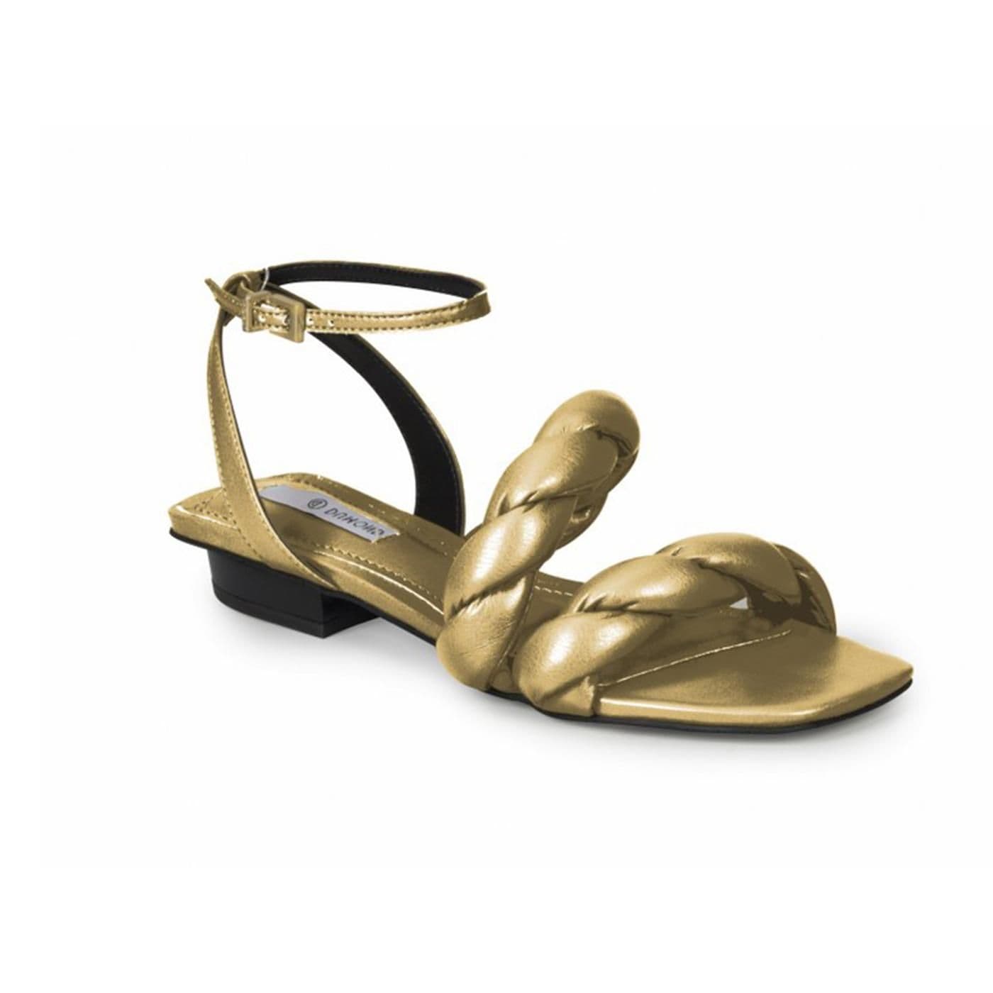 4117858 SANDALIA BAJA ouro light image.