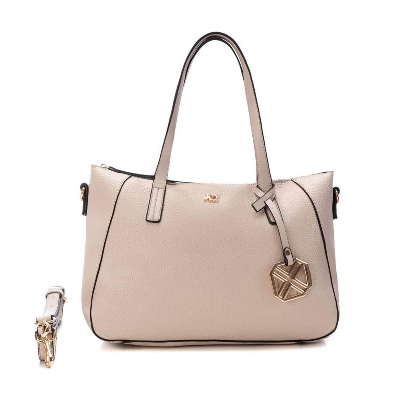 184203 BOLSO SEÑORA 25X38X13 beige image.