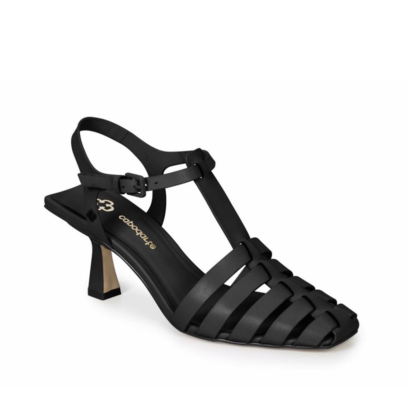 4017140-6 SANDALIA TACON preto image.