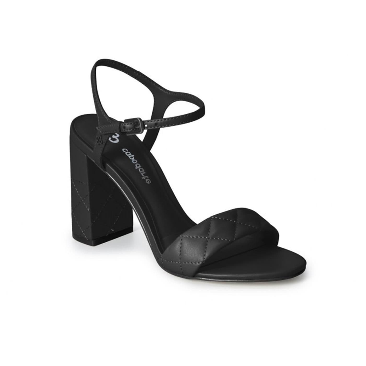 4017238-5 SANDALIA TACON preto image.