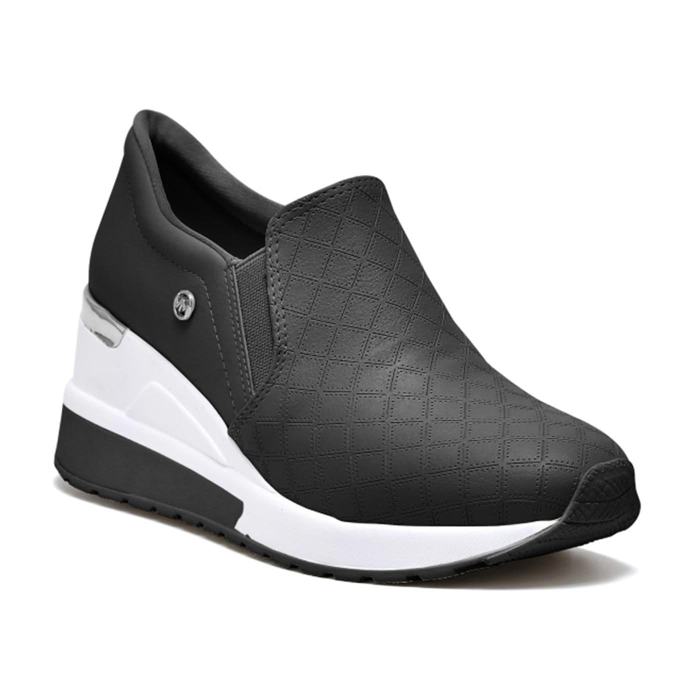 ZAPATILLA CASUAL NAPA LINE 23-10808-01 black/silver image.