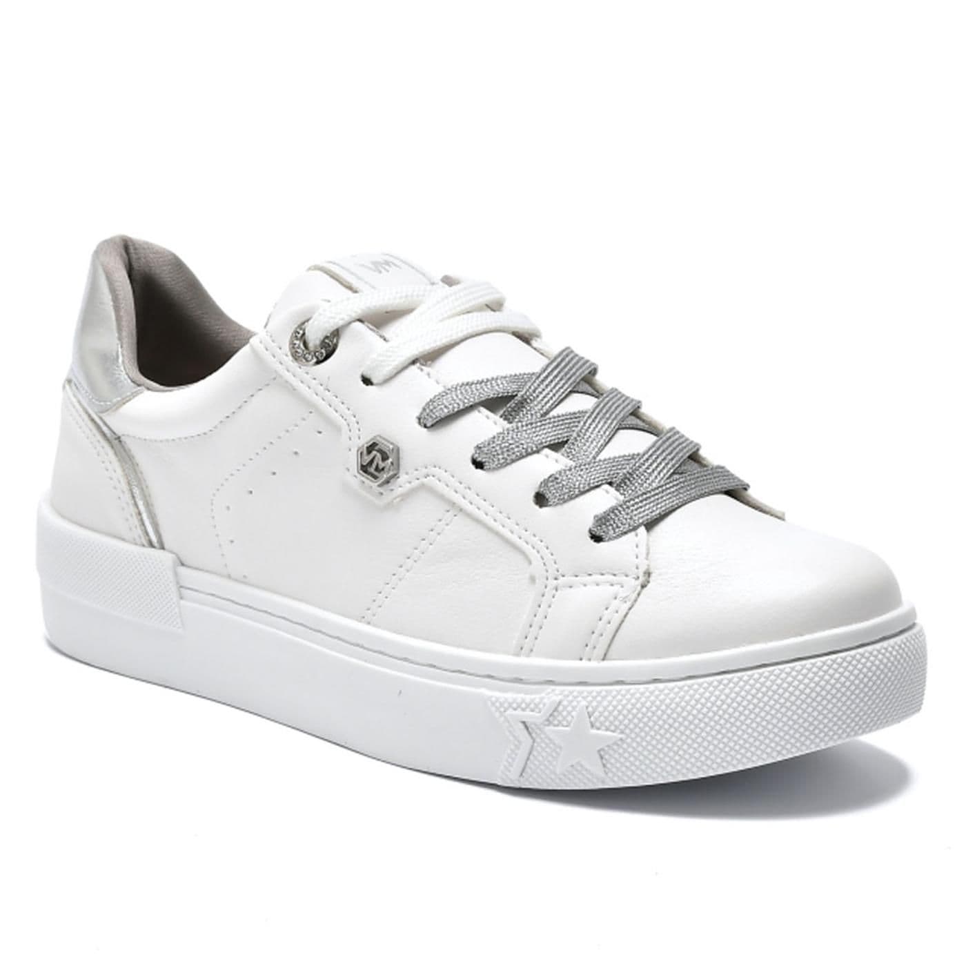 Zapatilla 121-001-01 branco/prata/prata image.