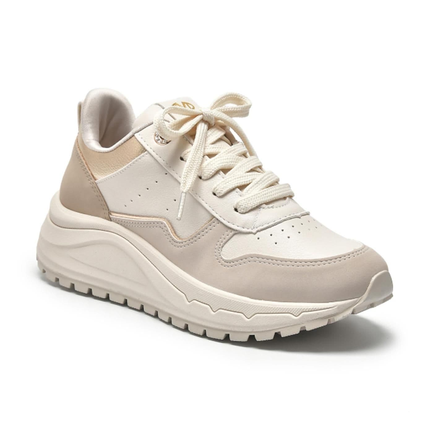 tenis casual 136-011-11 bege/marfim i23/saara image.