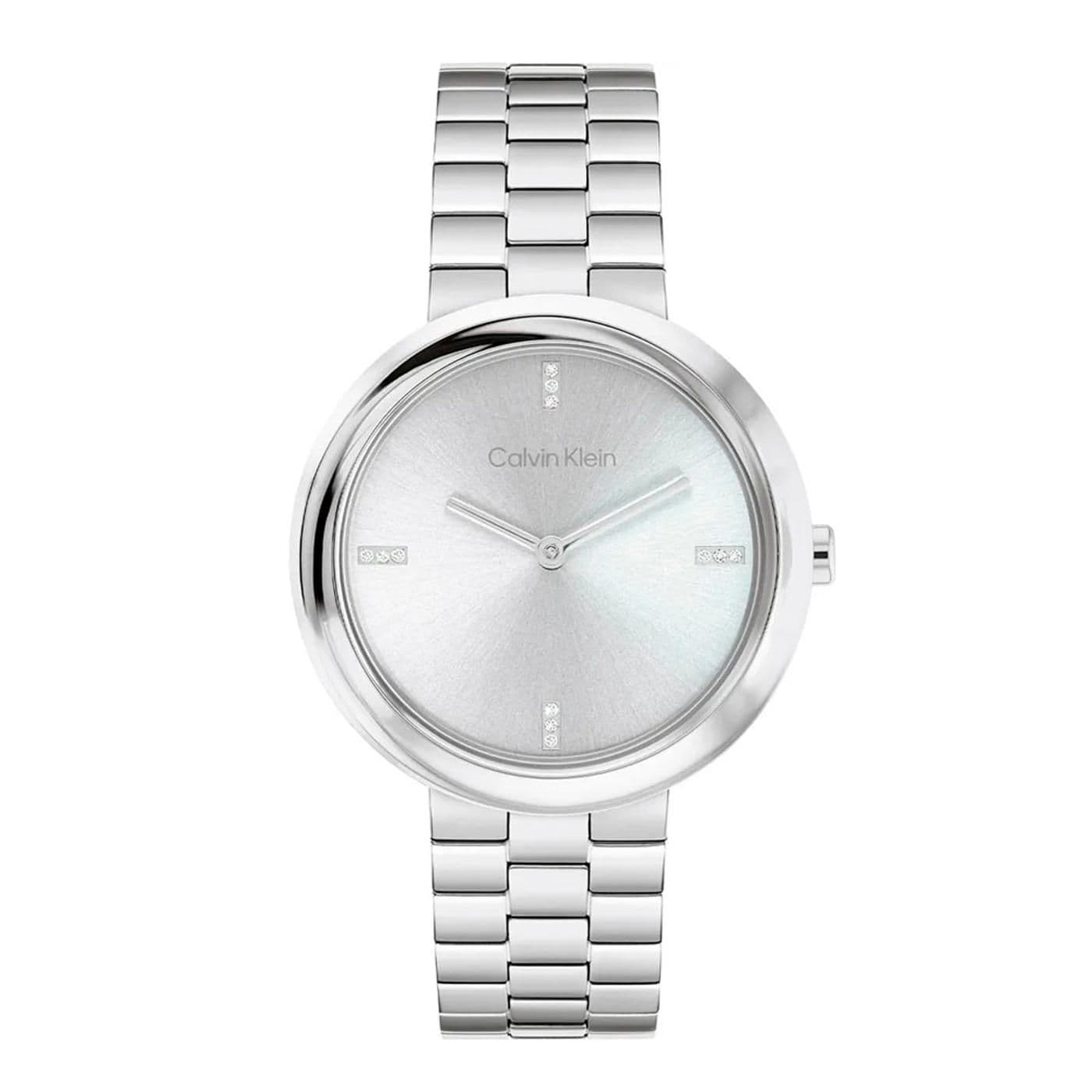 RELOJ CALVIN KLEIN TWISTED BEZEL silver image.