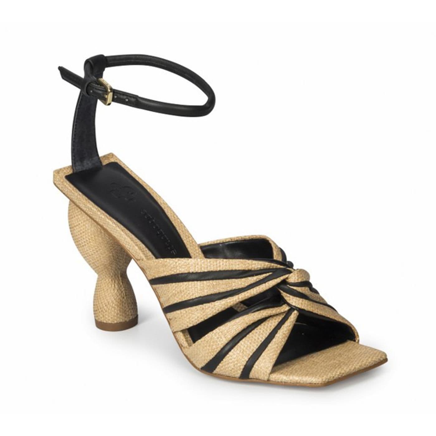 4017134-2 SANDALIA TACON natural/preto image.