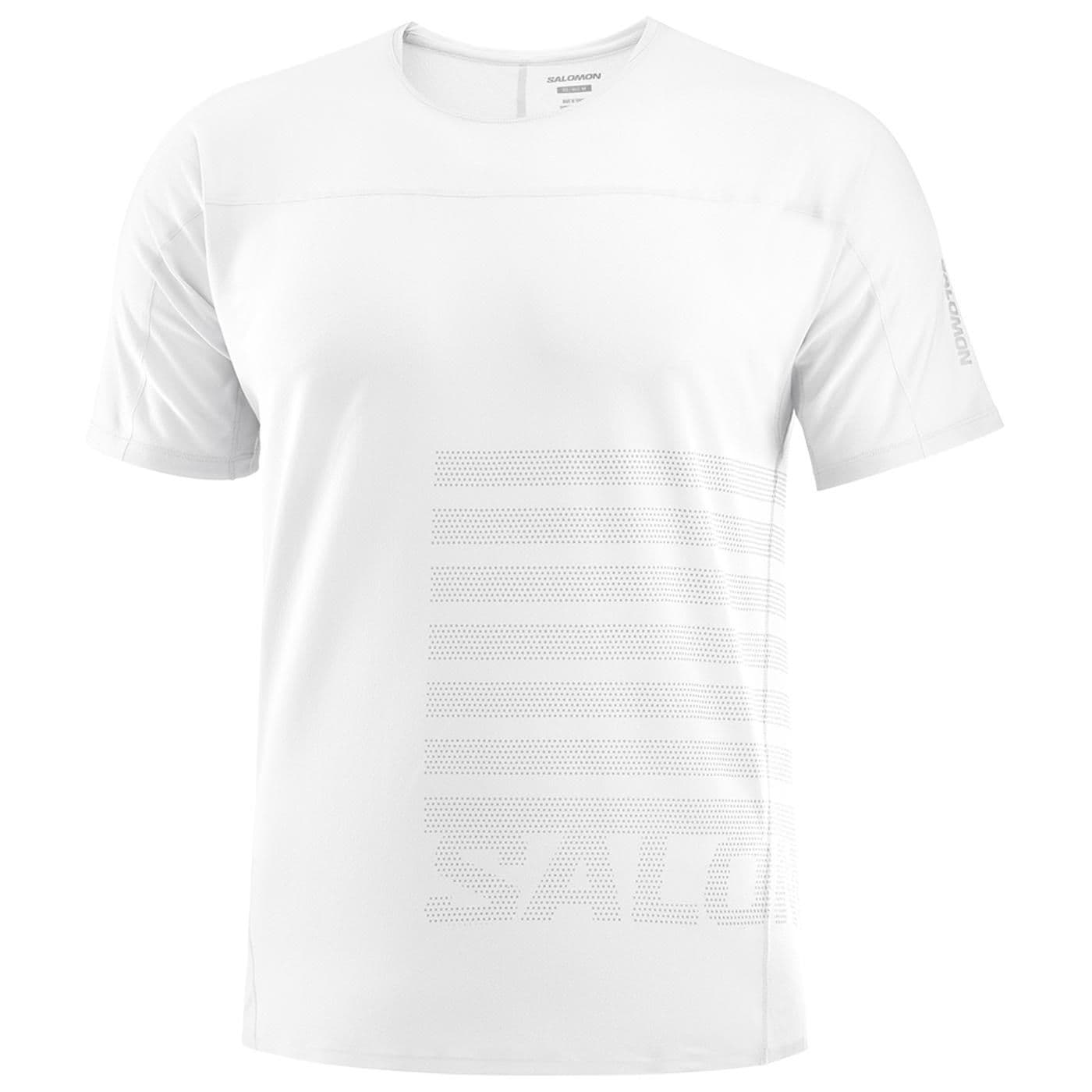 SENSE AERO SS TEE GFX white/frost gray image.