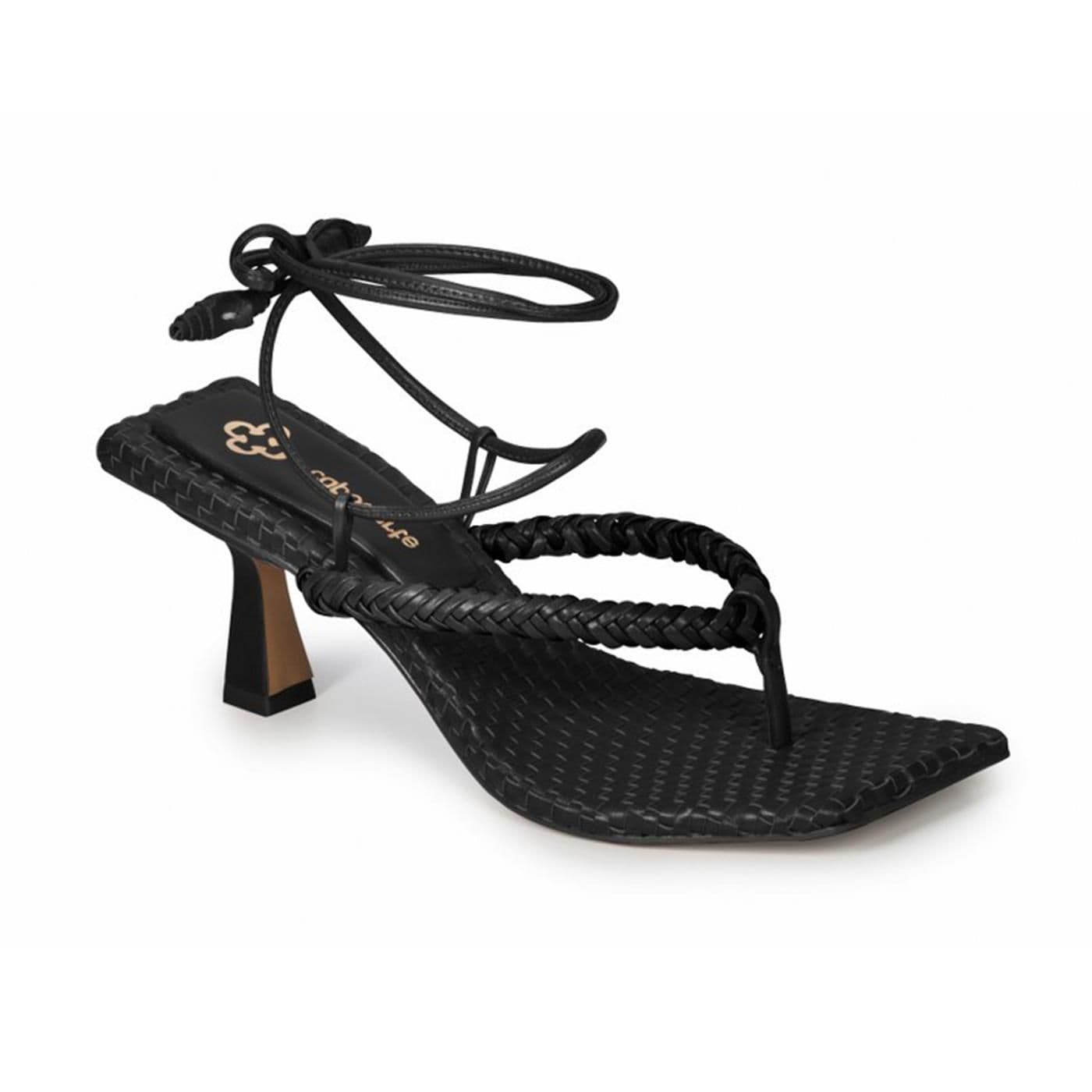 4017083-4 SANDALIA TACON preto image.