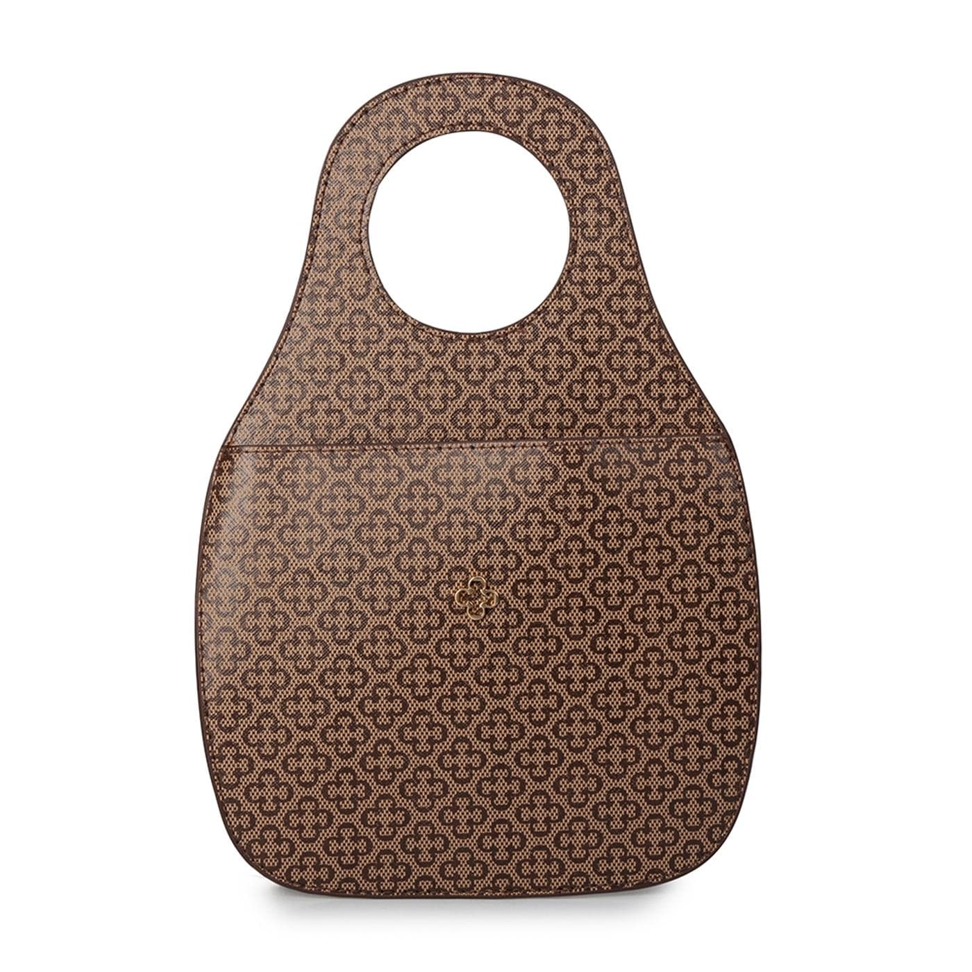 BOLSO 493437 liaison ind nocciola(camel) / banho ouro claro escovado image.