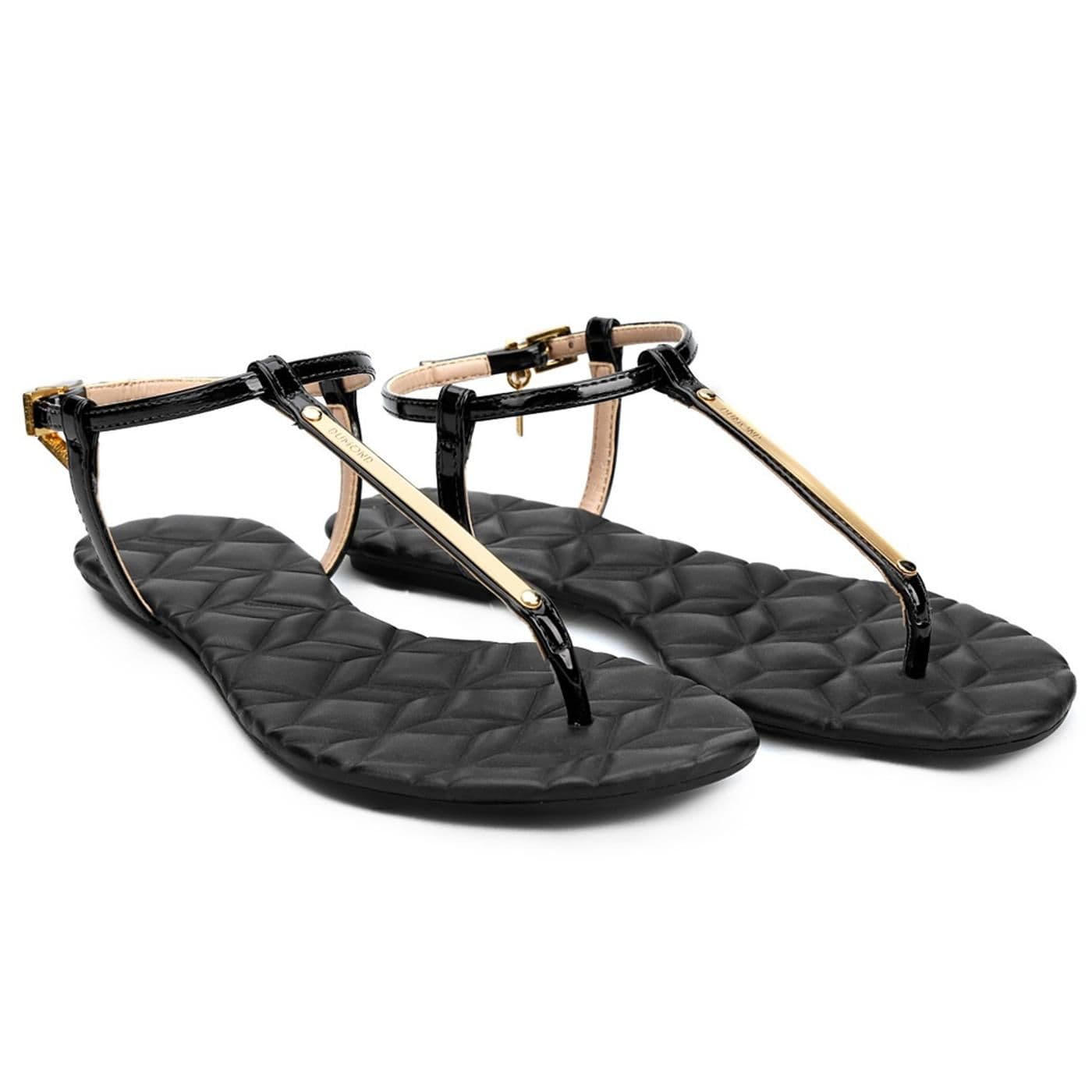 4112268 SANDALIA BAJA preto image.