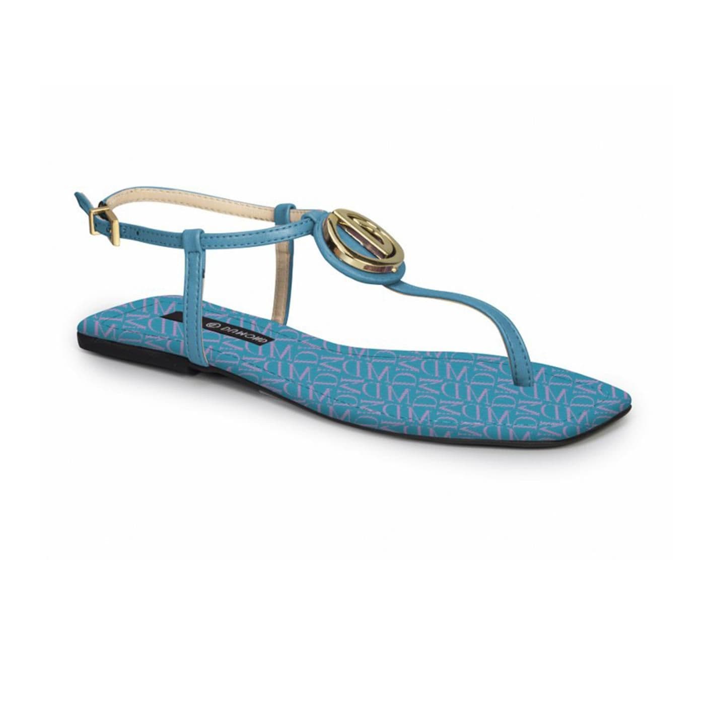 4118139-4 SANDALIA BAJA azul eletric image.