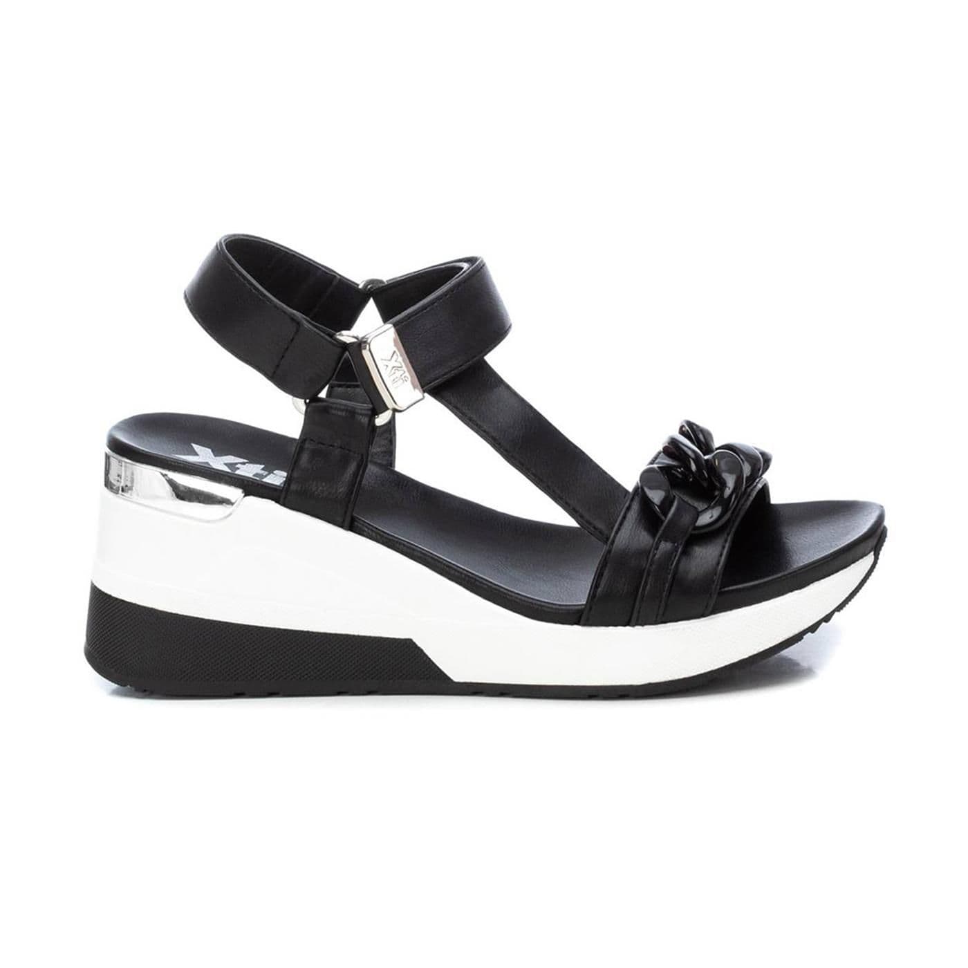 141457 SANDALIA SRA C. NEGRO negro image.