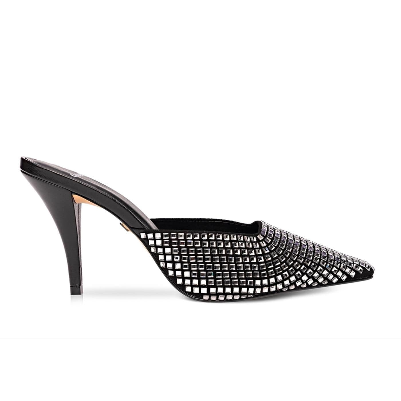 493020 ZUECO TACON suede/mestiço black image.