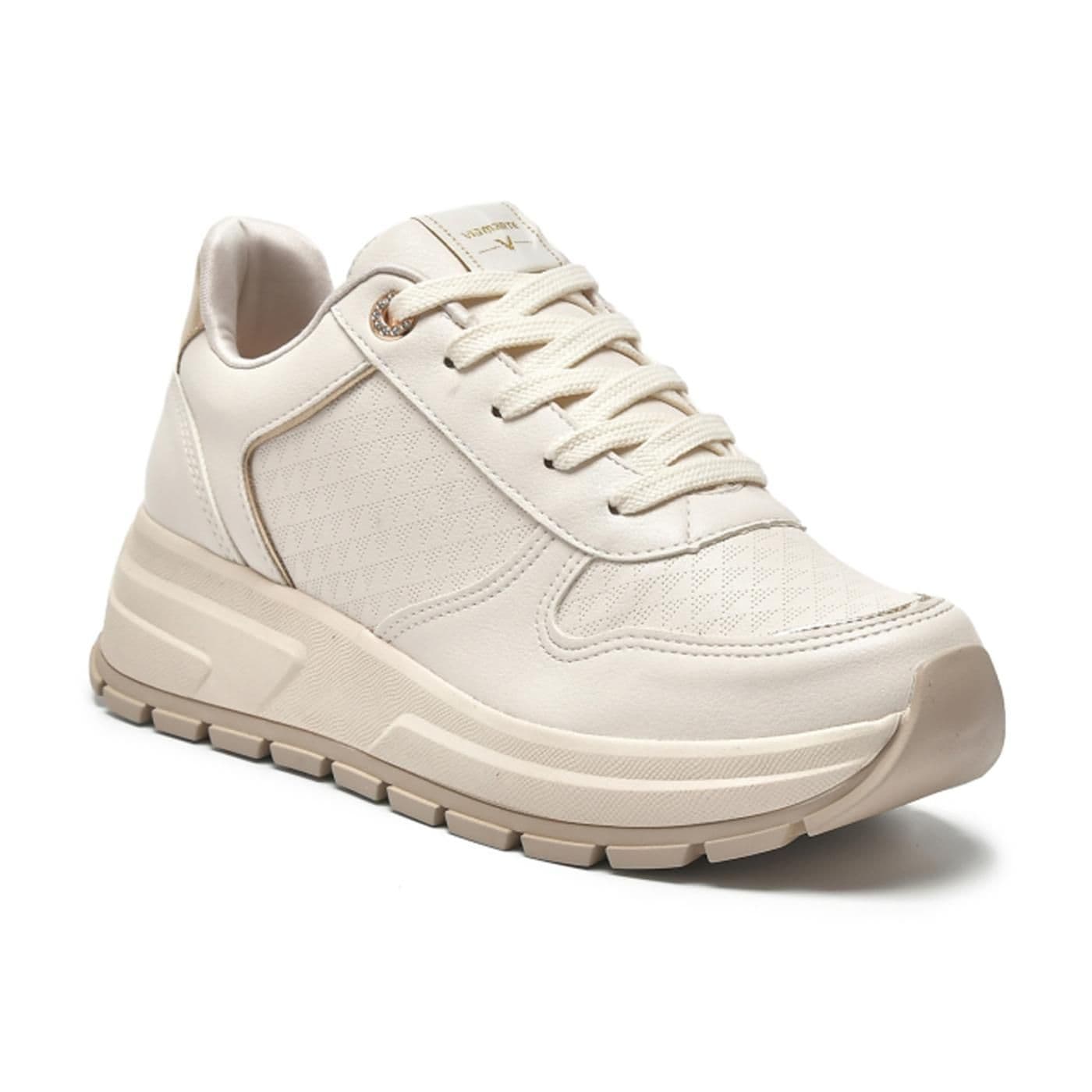 tenis casual napa/napa verso/metal dakar marfim i23/marfim image.