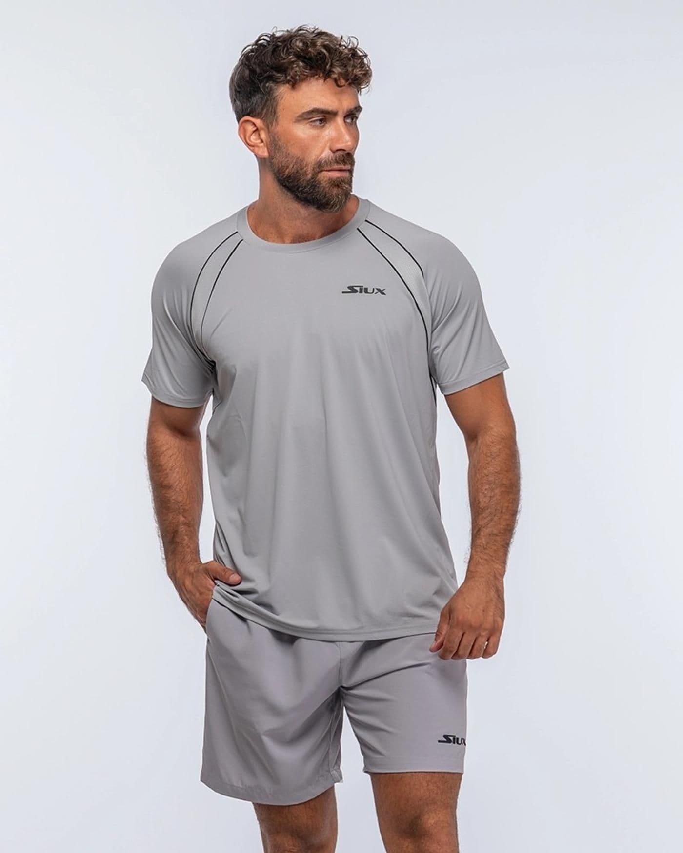 CAMISETA SIUX HOMBRE MATCH 24 GRIS - image