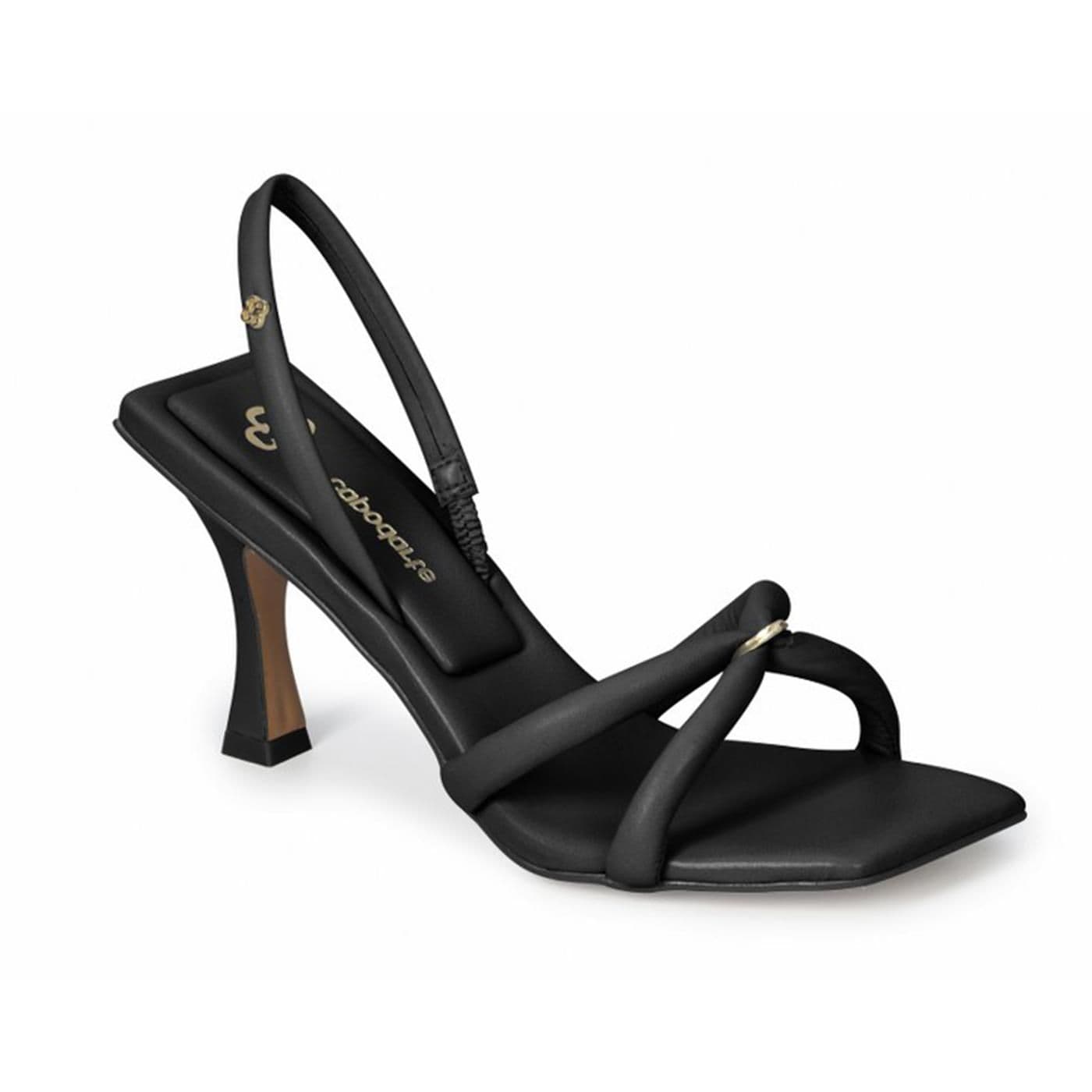 4017073-4 SANDALIA TACON preto image.