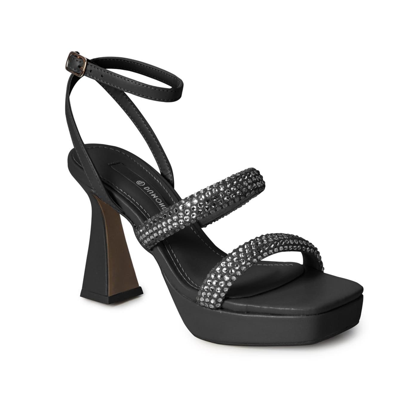 4118158-5 SANDALIA TACON preto image.