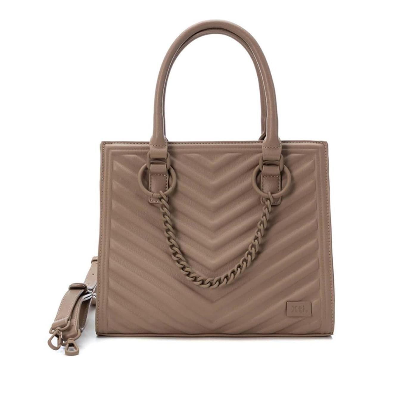 184233 BOLSO BANDOLERA beige image.