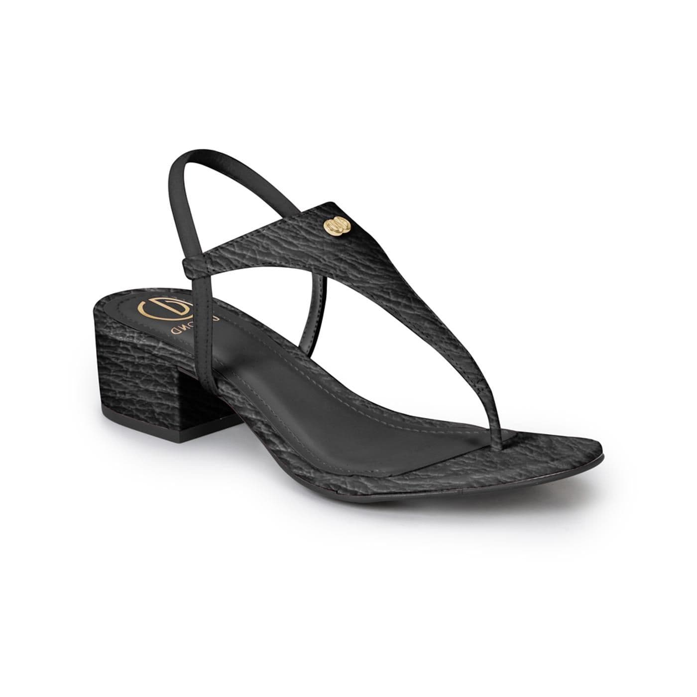 4114379-110 SANDALIA TACON preto image.