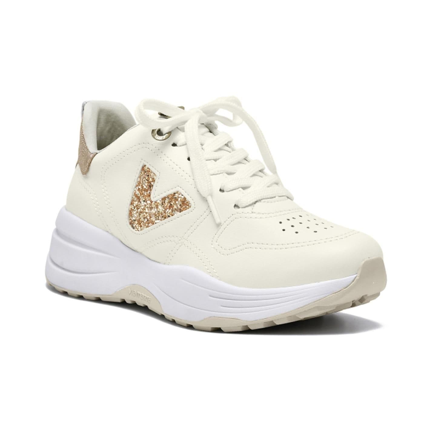 Zapatilla 23-11405-04 beige/gold image.