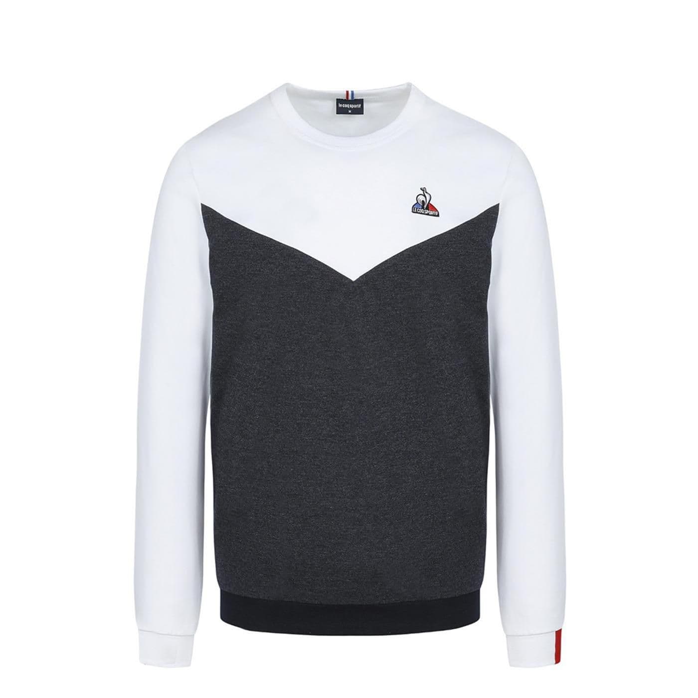 SAISON 1 Crew Sweat N°1 M n.optical whit image.