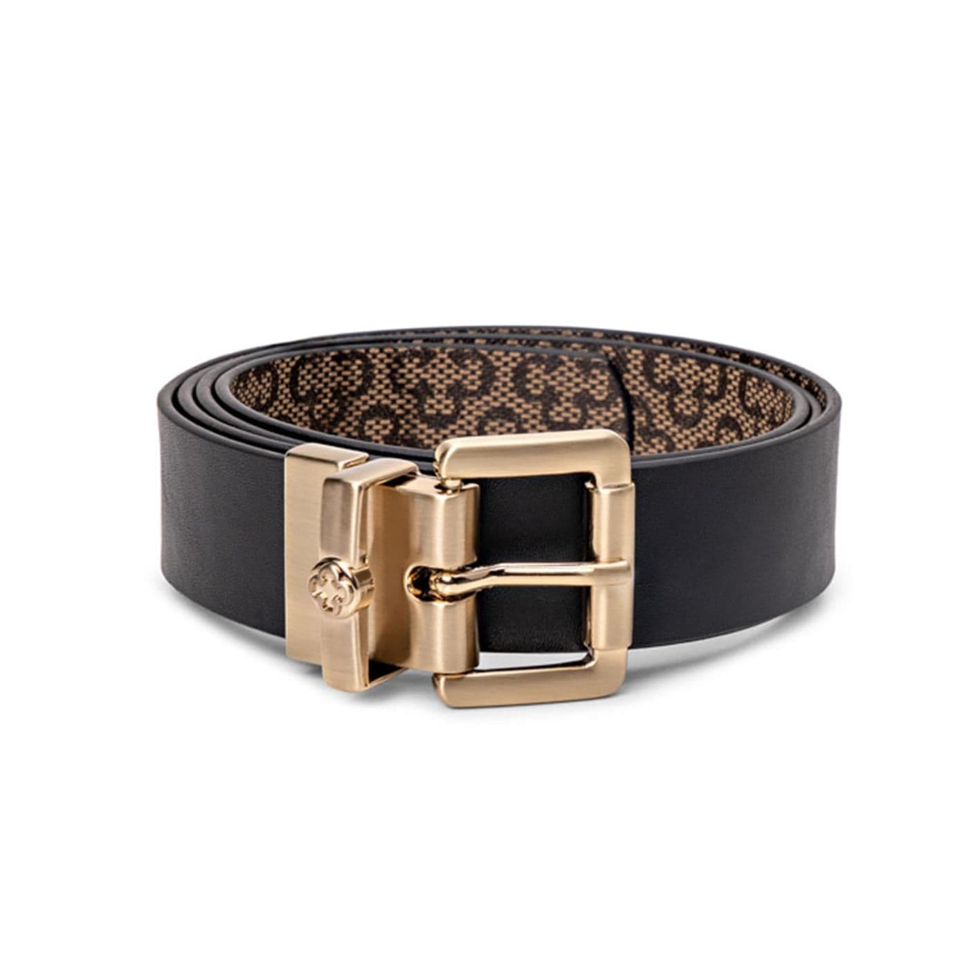 CINTURON 492315 soft monograma / sint. new mestiçobege/preto image.