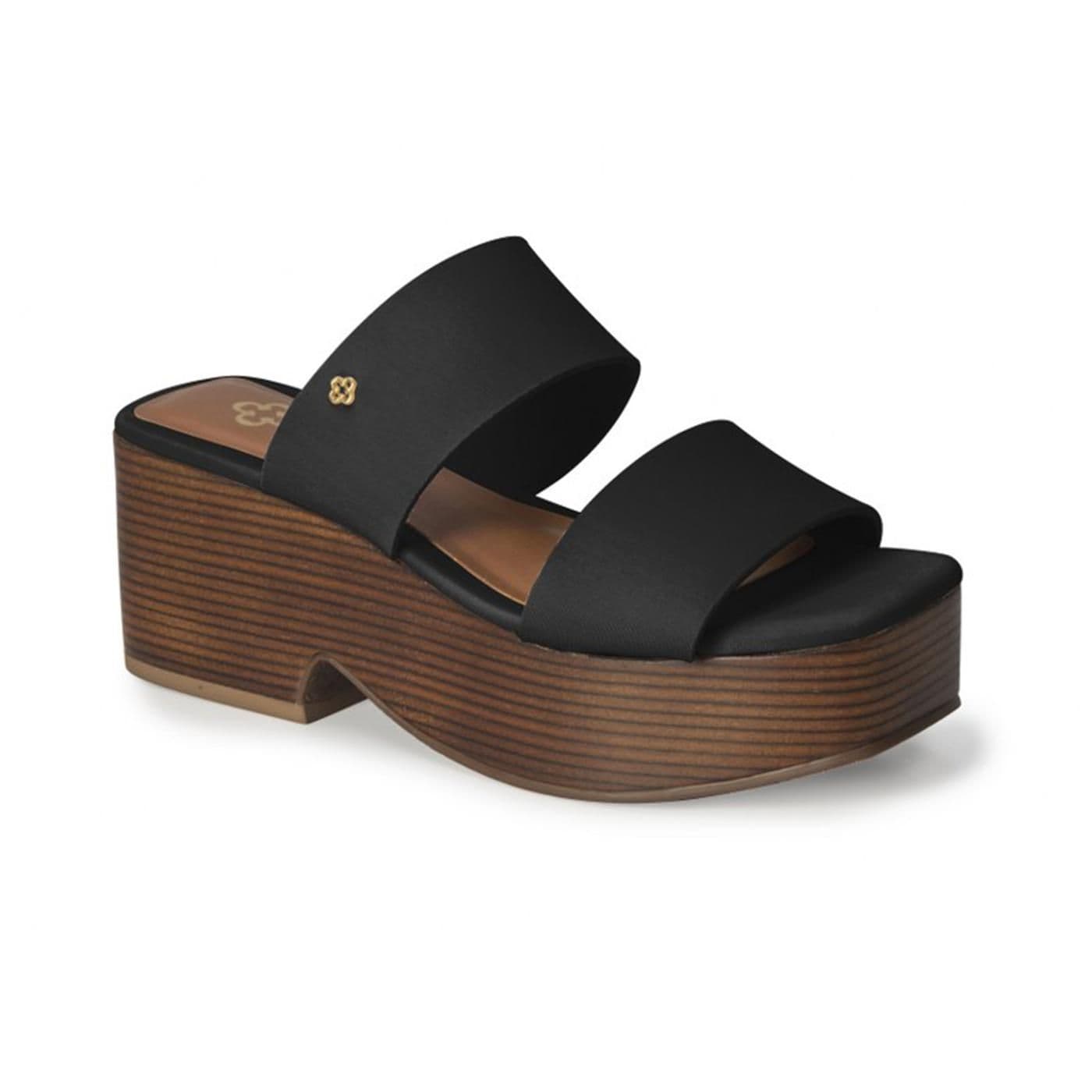 4017176-3 SANDALIA PLATAFORMA preto image.