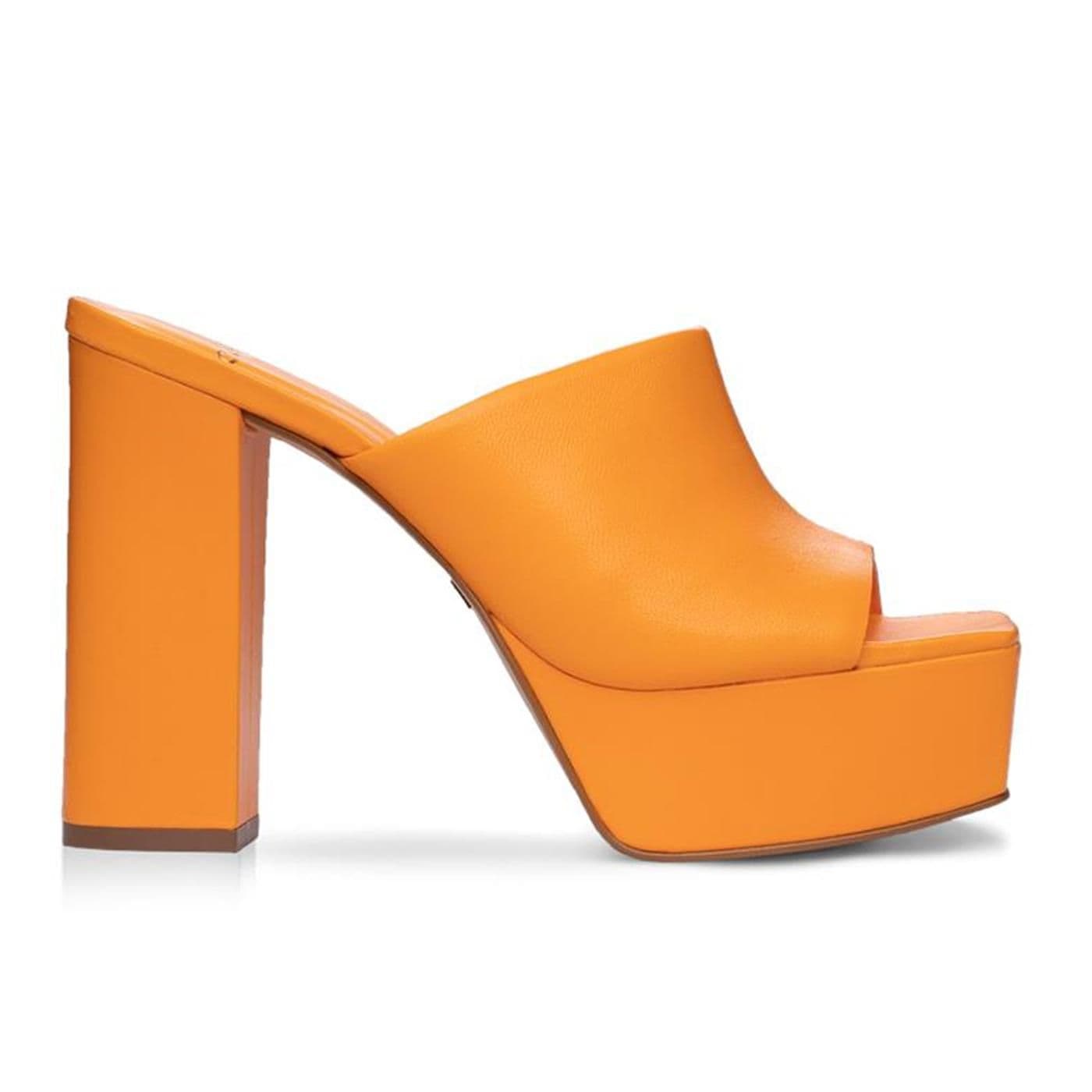 517005B SANDALIA PLATAFORMA tangerina image.