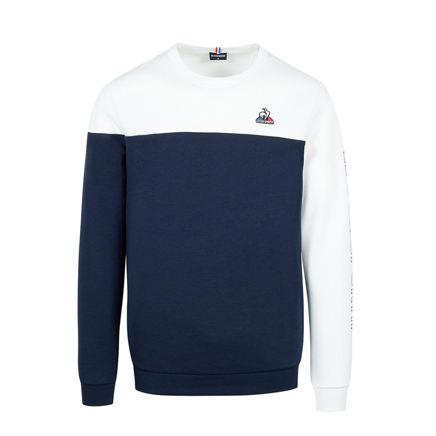 SAISON 2 Crew Sweat N°1 M bleu nuit/new optical white image.